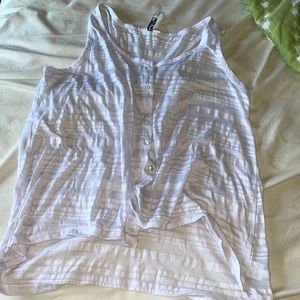 White See-through top